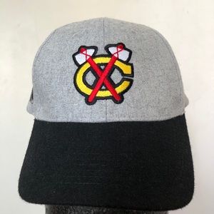 Kick 10 Pro Gear Embroidered Chicago Blackhawks Hat Snap Back Cap